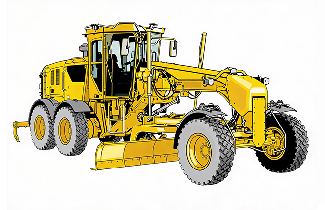 Грейдер Caterpillar 160