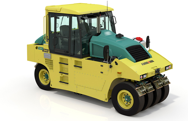 Каток дорожный Пневмошинный AMMANN ap 240h